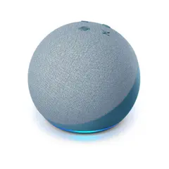 AMAZON - Echo 4 4th Gen Más Grande Mejor Sonido Azul Con Alexa