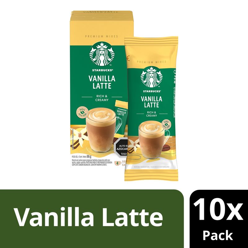 STARBUCKS - Café STARBUCKS® Vanilla Latte X3 Cajas