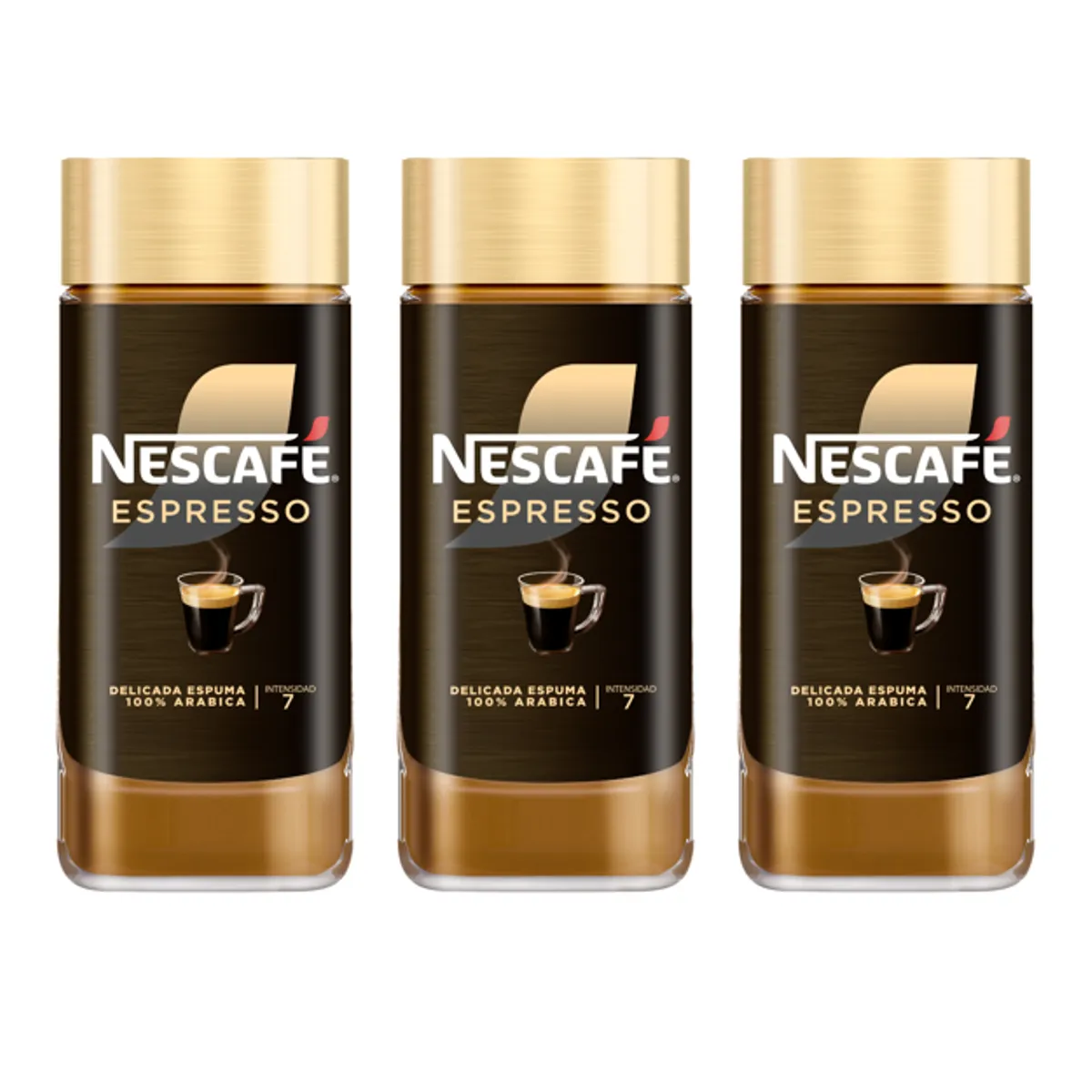 NESCAFE - Café Nescafé® Fina Selección Espresso Frasco 100g Pack X3