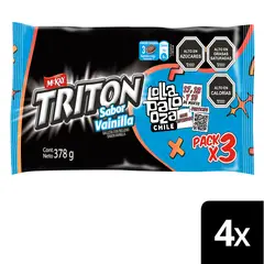 NESTLE - Galleta Sandwich Triton® Vainilla Multipack X4 Unidades