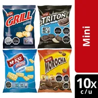 Galleta Nestlé® Mckay Mini Colaciones Variadas 40 Unidades