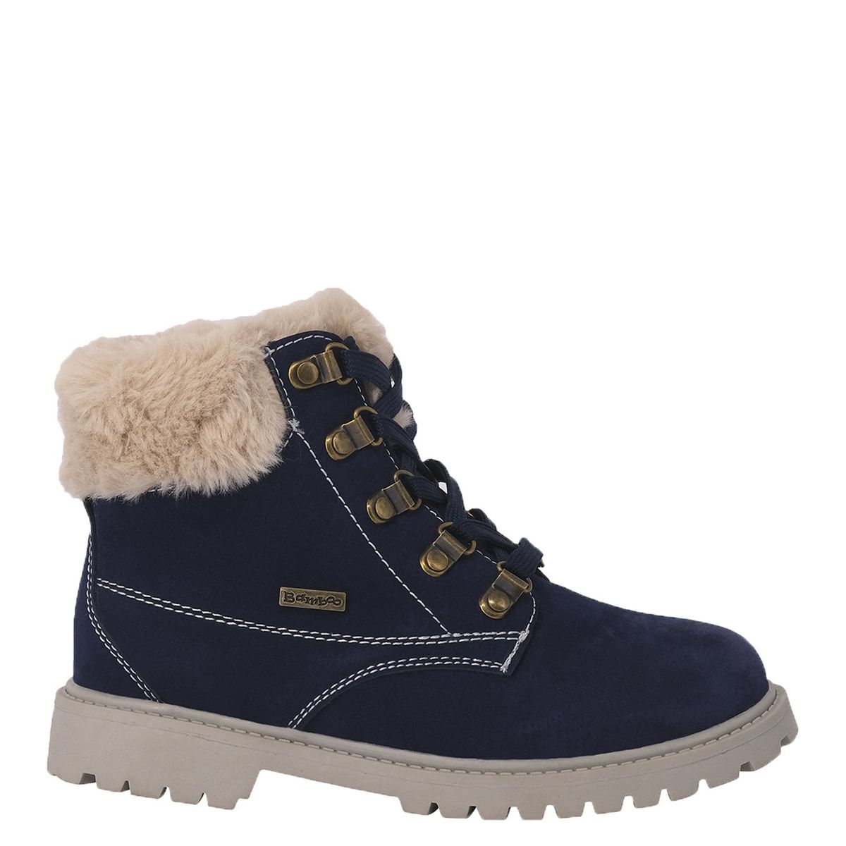 BAMBOO - Botin Niña Azul Serenity Bamboo