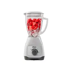 OSTER - Licuadora Juguera Vaso De Vidrio 1,5 Litros