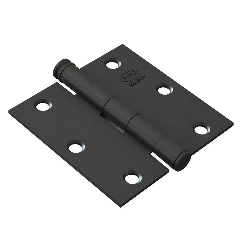 POLI - Bisagra de Acero Poli 3,5' x 3,5' Rústica