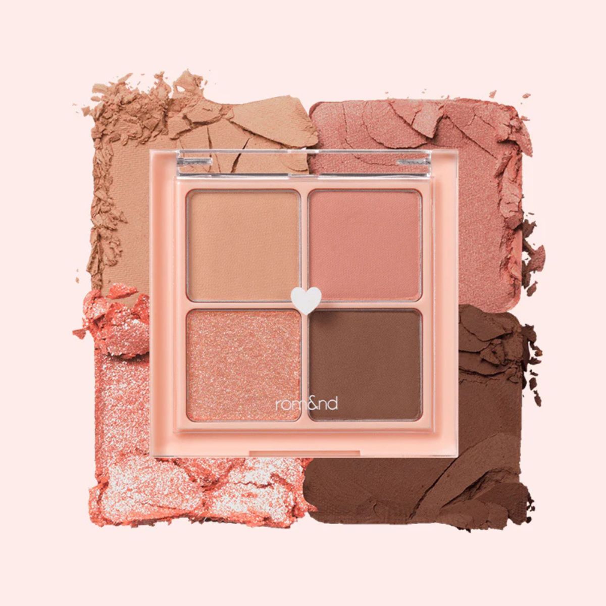 ROMAND - Paleta 4 Sombras Dry Mango Tulip Romand Cosmética Coreana