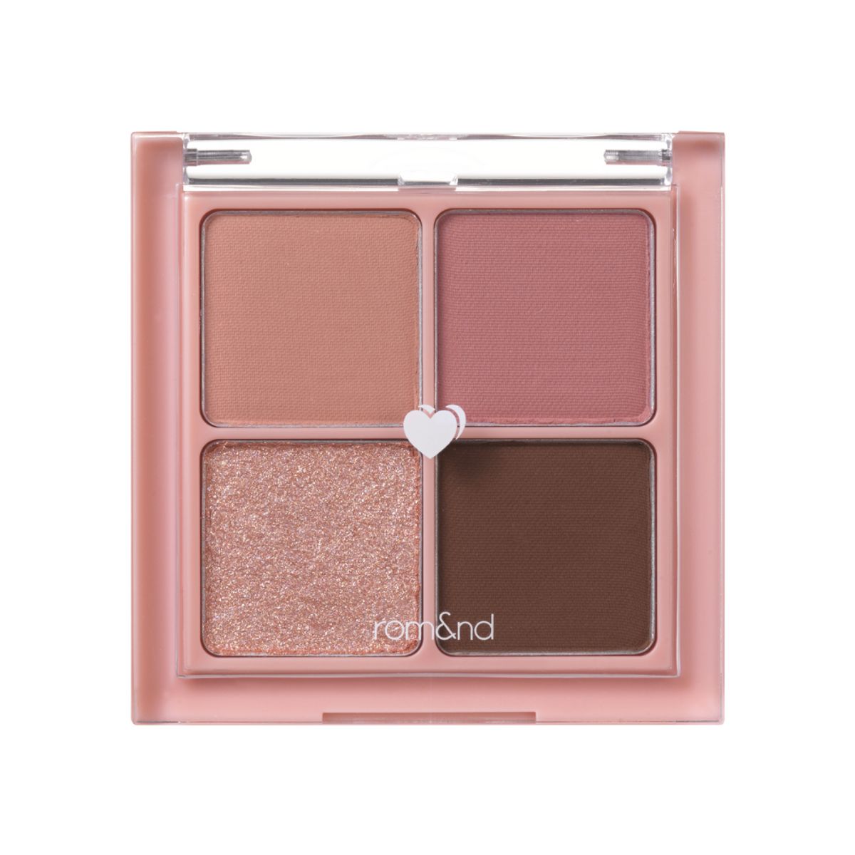 ROMAND - Paleta 4 Sombras Dry Rose Romand Cosmética Coreana