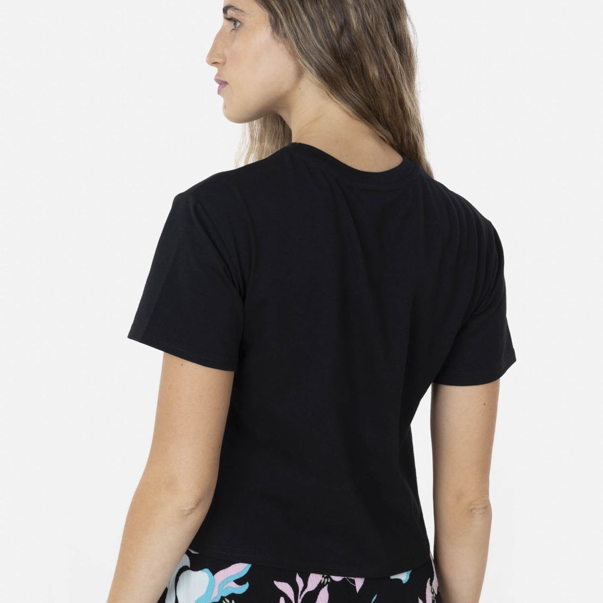 MAUI AND SONS - Polera PALM BEACH Mujer Negro Maui and Sons