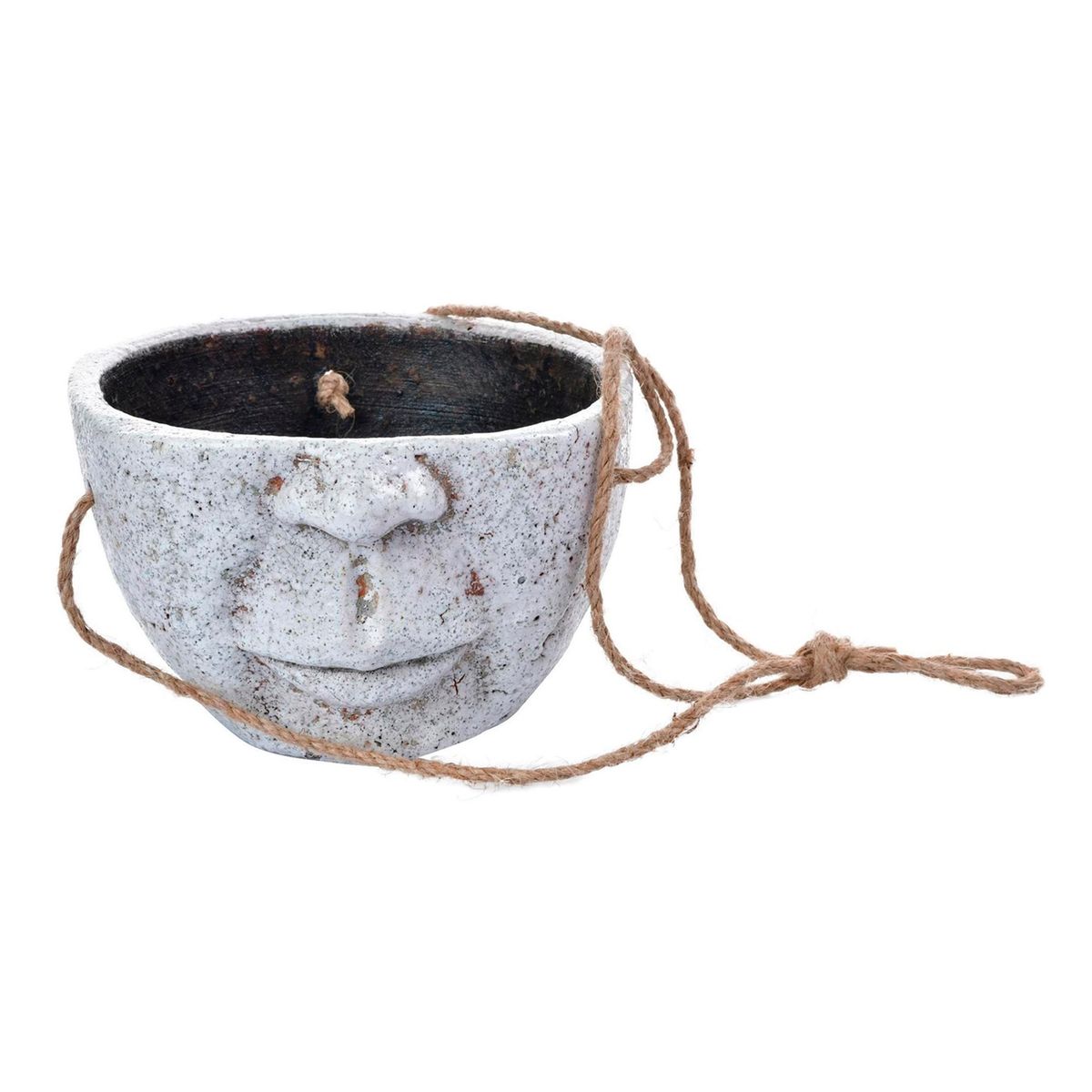 MALLORCA - Maceta Decorativa Colgante Rostro Ancha