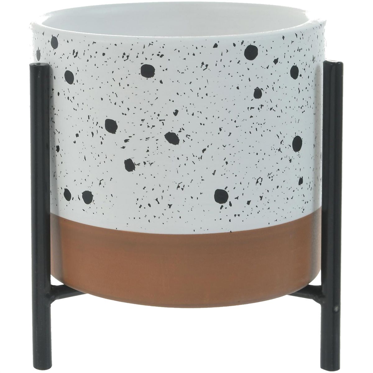 MALLORCA - Maceta Decorativa Belice Pequeña Soporte