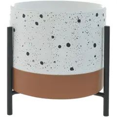 MALLORCA - Maceta Decorativa Belice Mediana Soporte