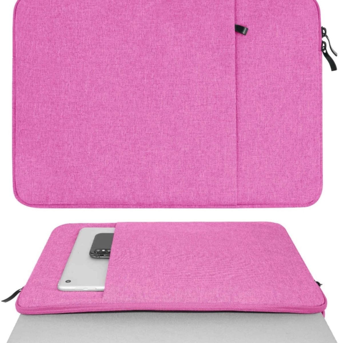 GENERICO - Funda Impermeable Para MacBook Notebook 14 Rosa