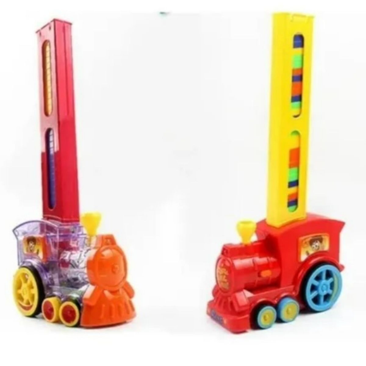 GENERICO - Tren Domino Automático Ficha Coche Electrónico Niño Juguete