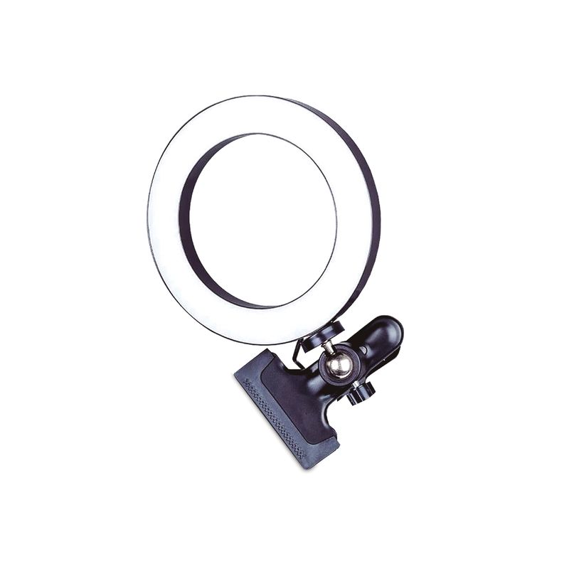 DBLUE - Aro Anillo de Luz Con Clip Giratorio 16cm Dblue