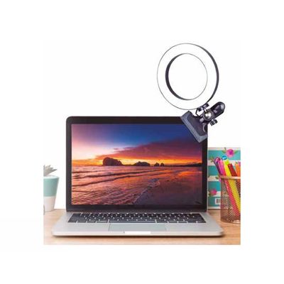 Imagen 2 del producto Aro Anillo de Luz Con Clip Giratorio 16cm