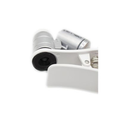 Imagen 2 del producto Microscopio Lupa Clip Para Celular Con Luz UV