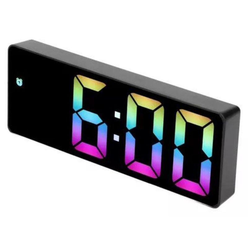 INVENCIBLE - RELOJ MULTIFUNCIONAL LED ESPEJO RECARGABLE AK84
