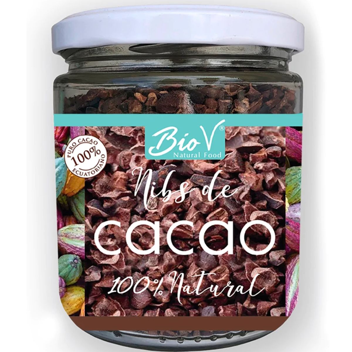 BIOV - Nibs de Cacao 200gr Bio V