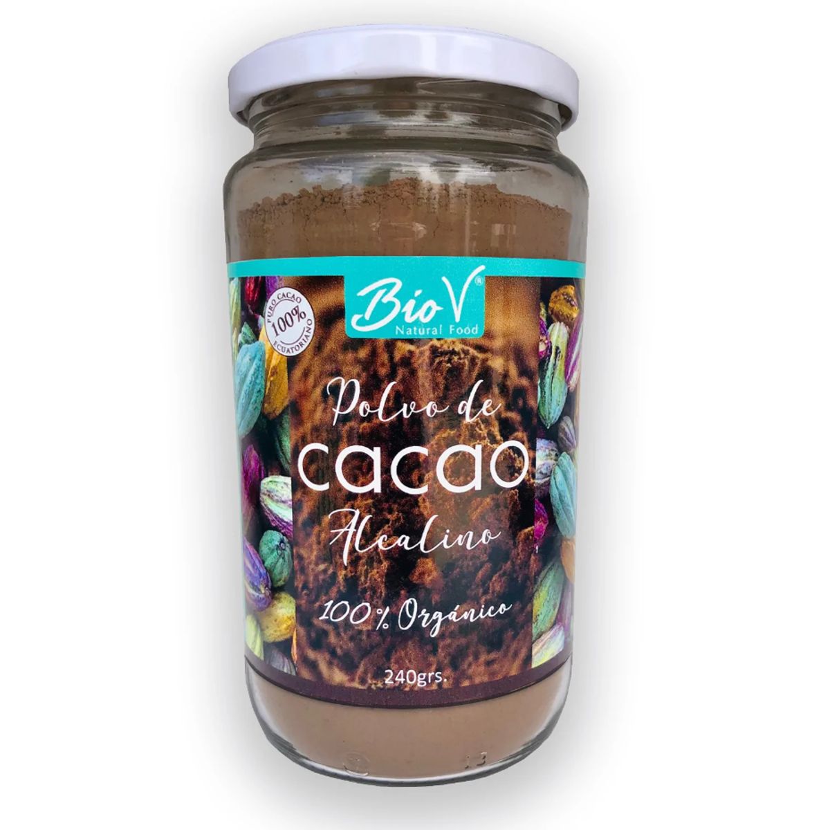 BIOV - Pack Leche de Coco 1kg y Cacao Alcalino 240gr Bio V