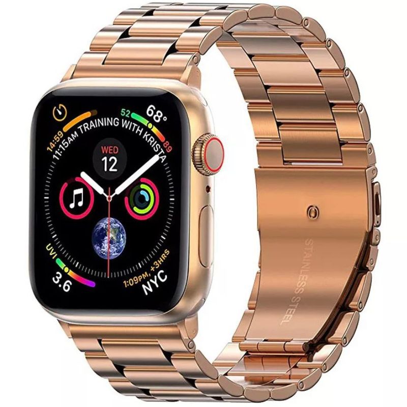 GENERICO - Correa para Apple Watch Acero Inoxidable Clásica