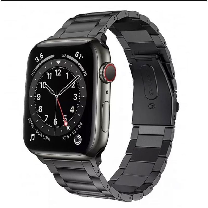 GENERICO - Correa para Apple Watch Acero Inoxidable Clásica