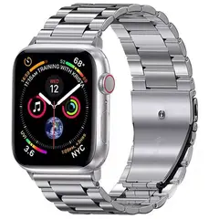 GENERICO - Correa para Apple Watch Acero Inoxidable Clásica
