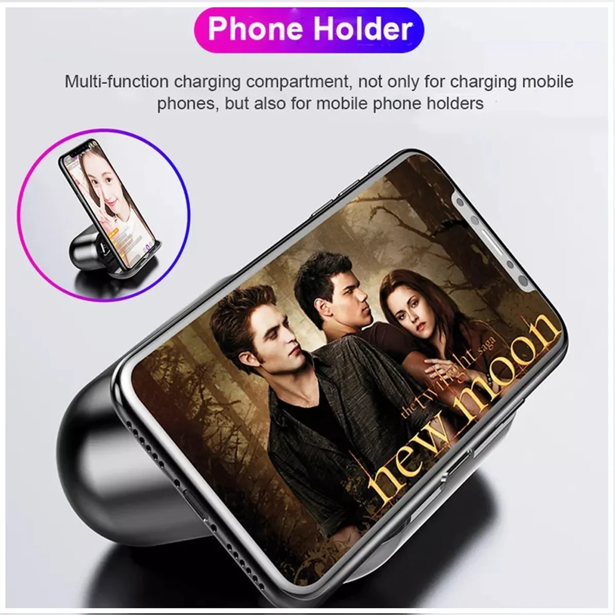 STARTECHOFFICE - Audífonos inalámbricos Bluetooth In-Ear F9 VERSION 5 IPX-5 60 mAh Auricular 2000 mAh Caja