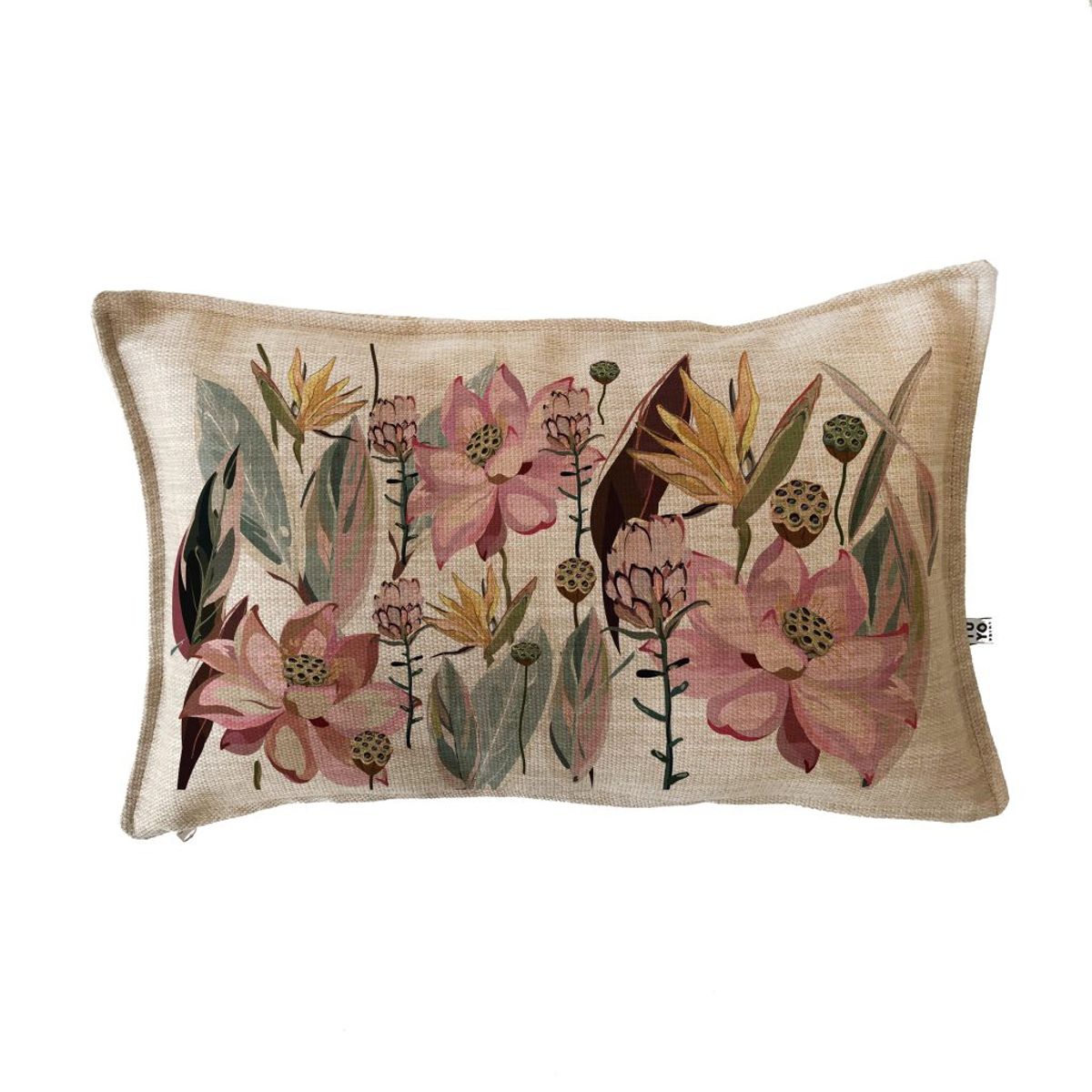 TUYO PRINT - Cojín Protea 3 50X30