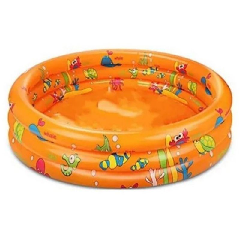 OEM - Piscina Inflable De Agua Pelotas Para Niños Verano 150cm - NARANJA