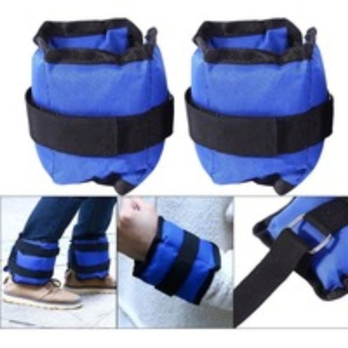 GENERICO - Pesas De Tobillo Gym 1Kg Total 2Kg