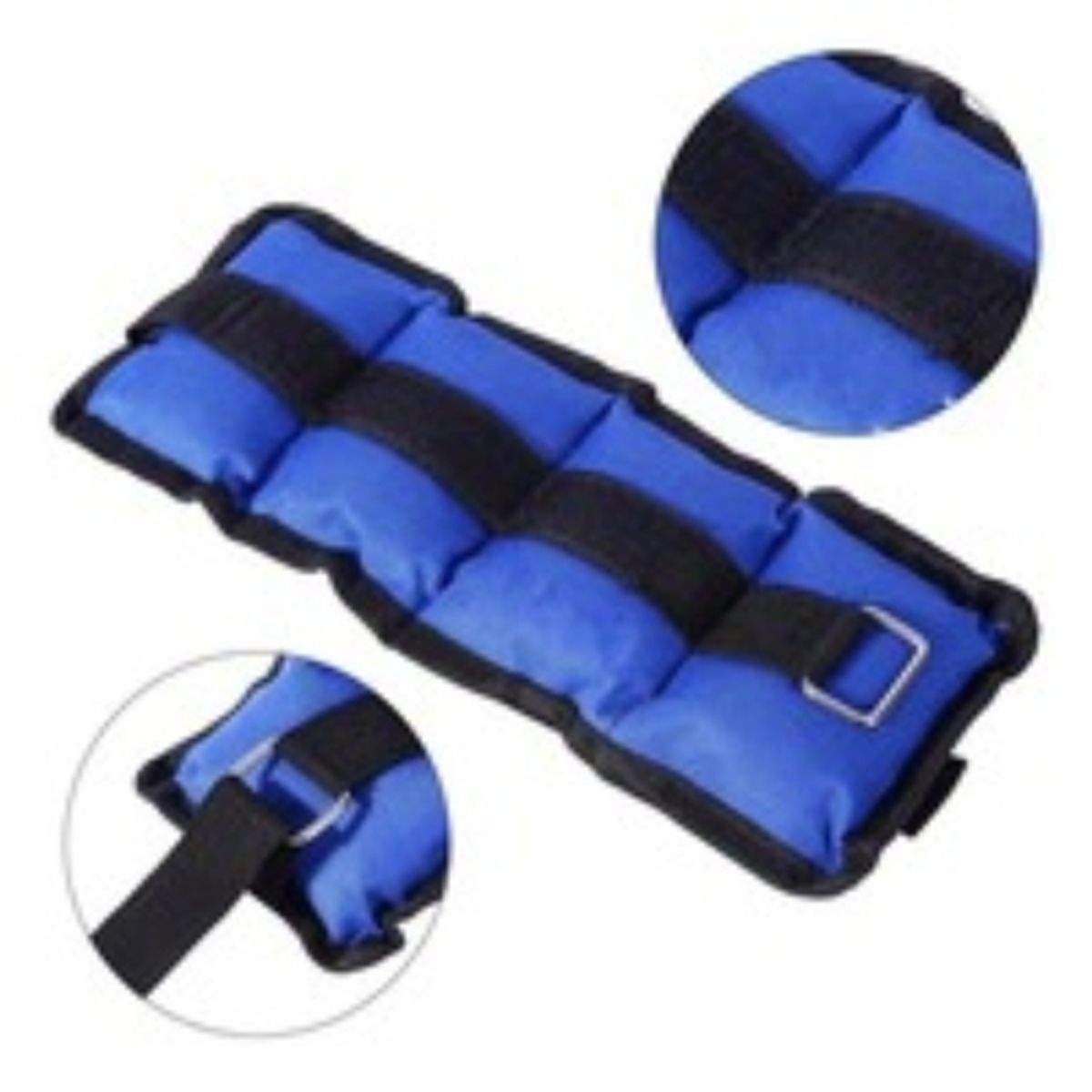 GENERICO - Pesas De Tobillo Gym 1Kg Total 2Kg