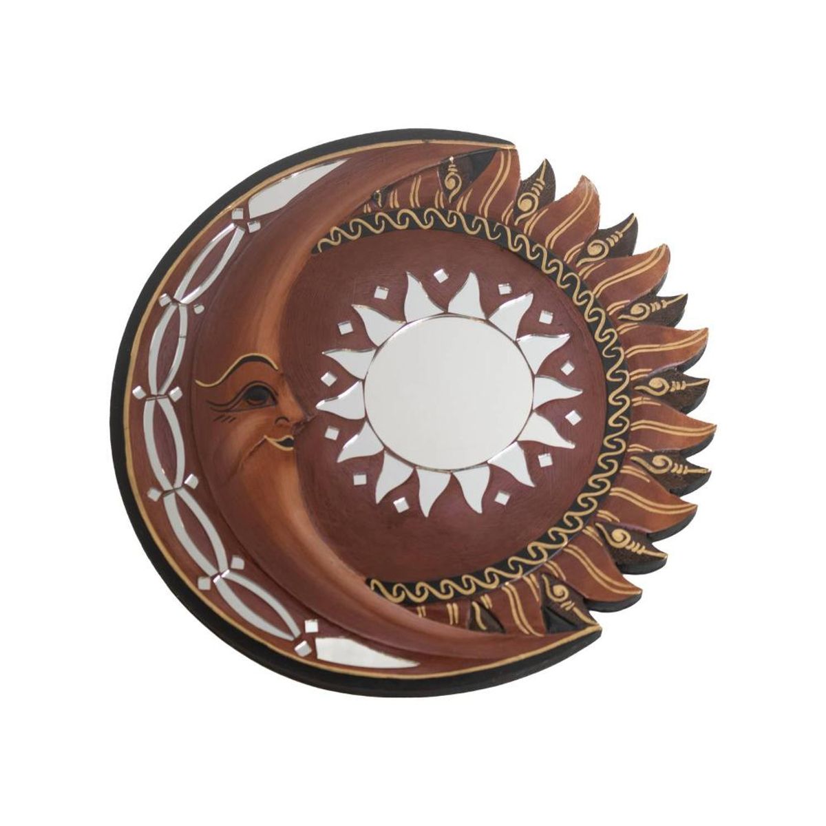 PROPLASTIC - ESPEJO SOL LUNA 40 CMS