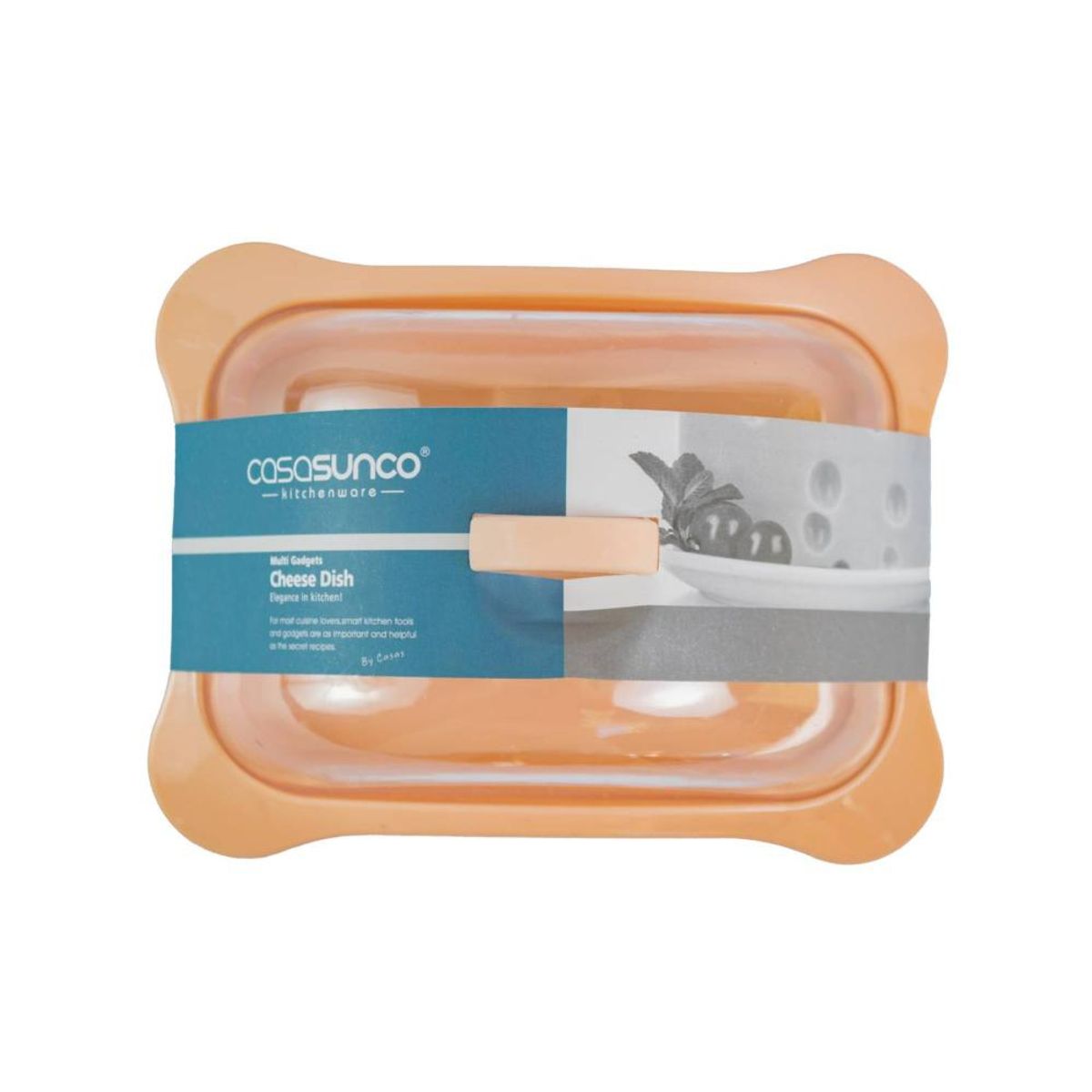 KITCHENWARE - QUESERA CON TAPA DAMASCO