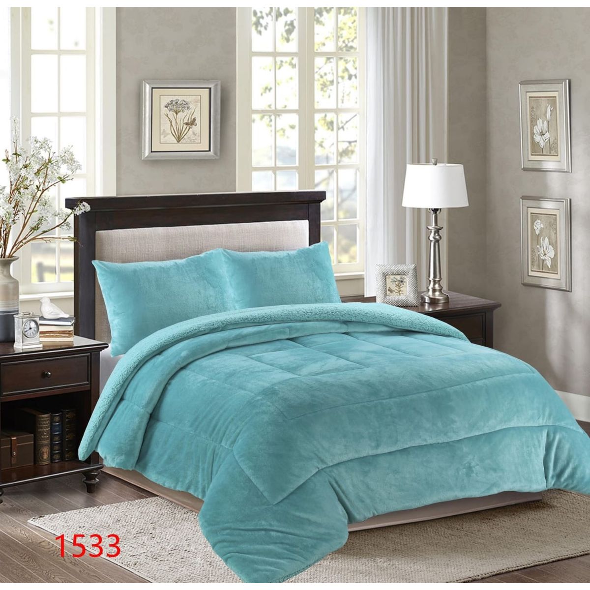 GENERICO - Cobertor Chiporro King - Celeste