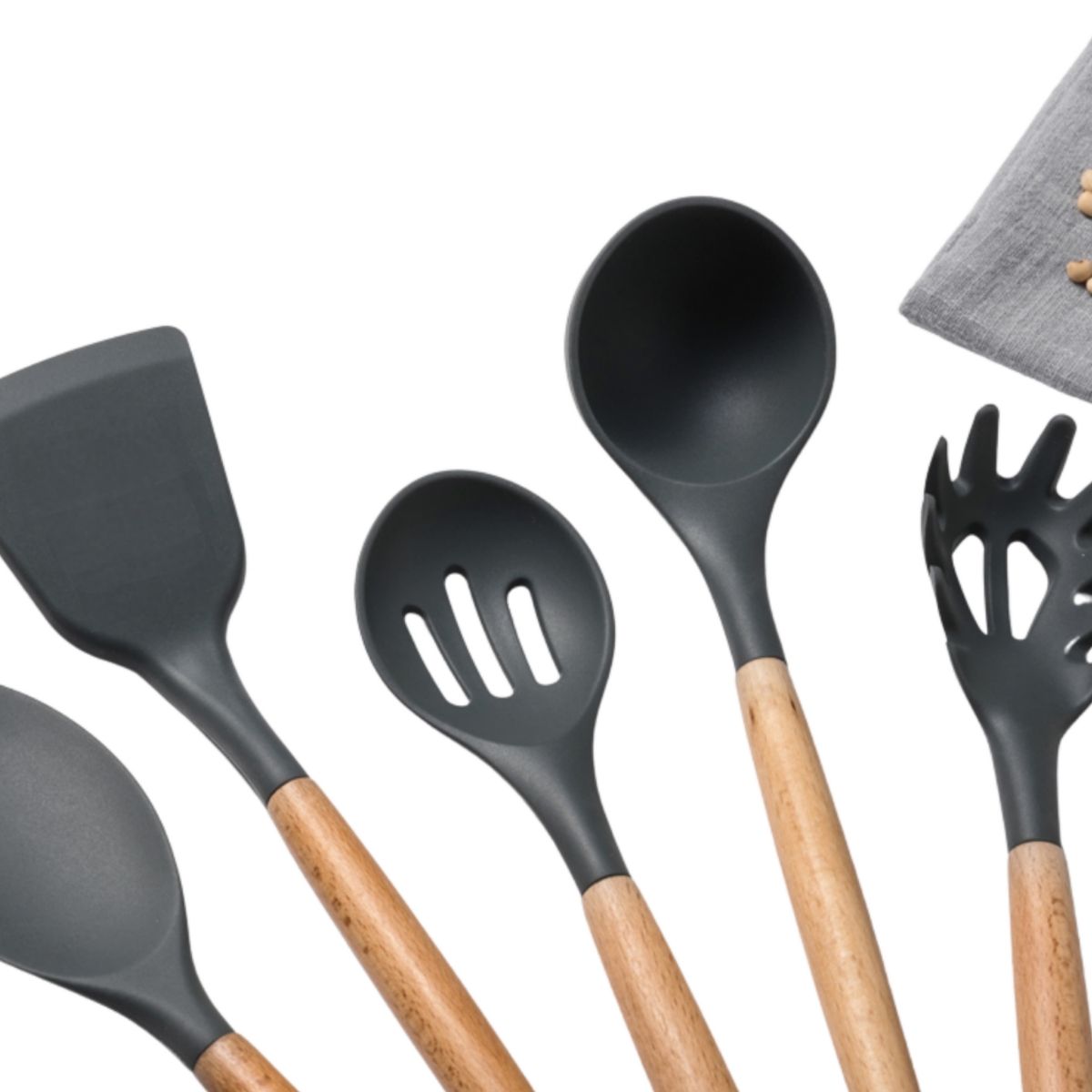 GENERICO - Juegos utensilios silicona para cocina 10 piez. Herramientas de cocina