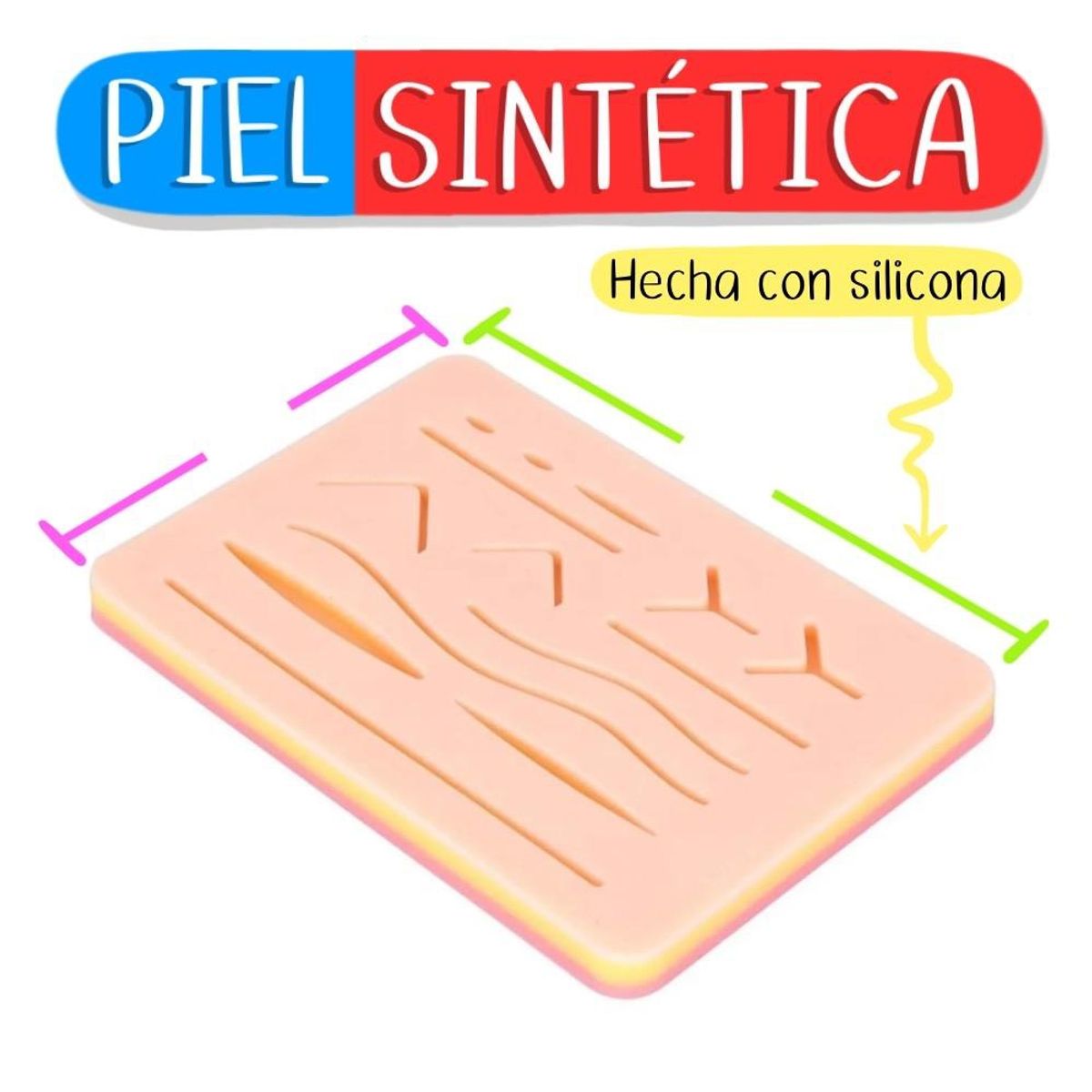 GENERICO - Piel sintética simulador de Sutura