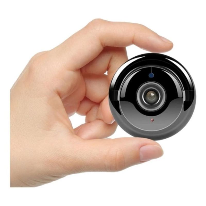 DETODOYMAS - Cámara Espía Mini Wifi Full Hd Vision Nocturna - Negro