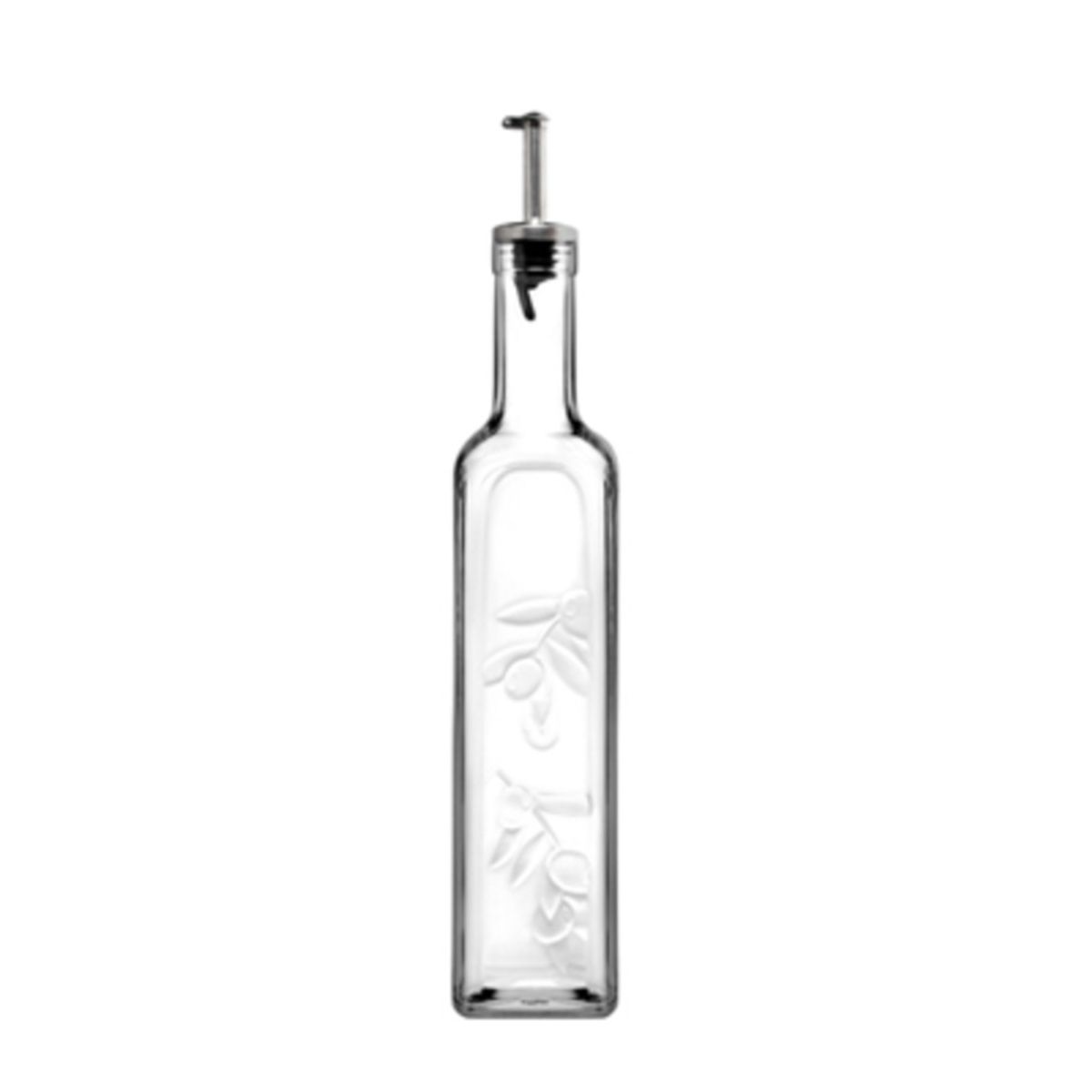 PASABAHCE - SET DE 12 BOTELLAS VIDRIO CUADRADA 500CC PASABAHCE PASABAHCE