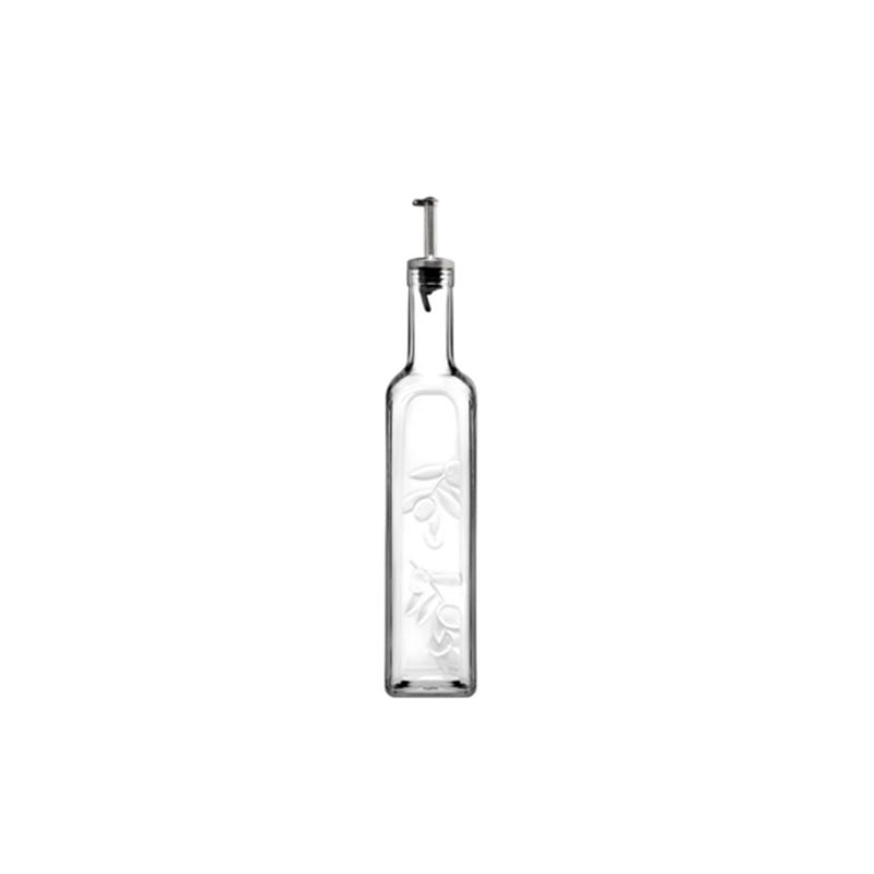 PASABAHCE - SET DE 12 BOTELLAS VIDRIO CUADRADA 500CC PASABAHCE PASABAHCE