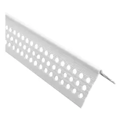 DVP - Esquinero Yeso Cartón Perforado 30x30mm 2,4mts Blanco