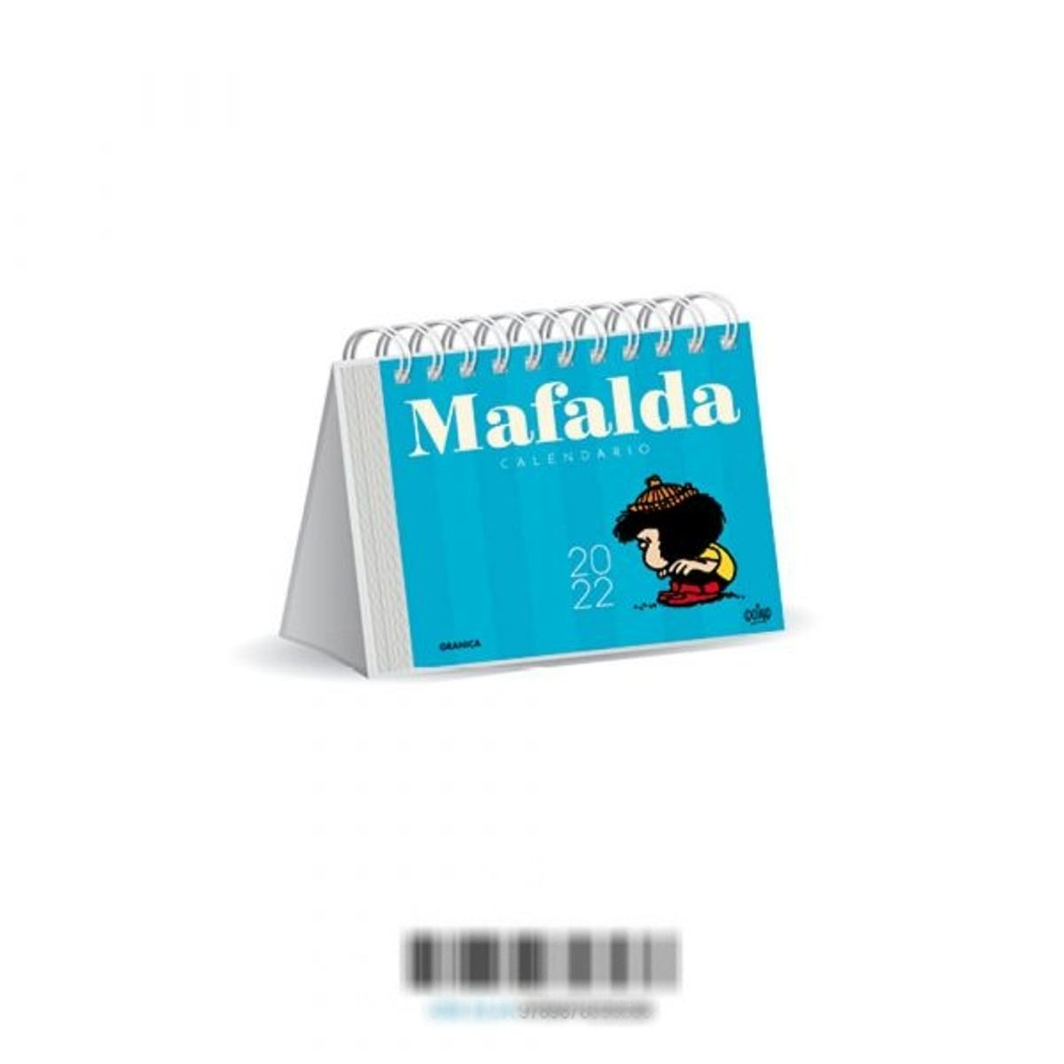GRANICA - Mafalda 2022 Calendario Caja Azul Claro
