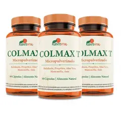 FUENTEVITAL - Colon T / Colmax T Fv 3 Frascos 60 Capsulas c/u
