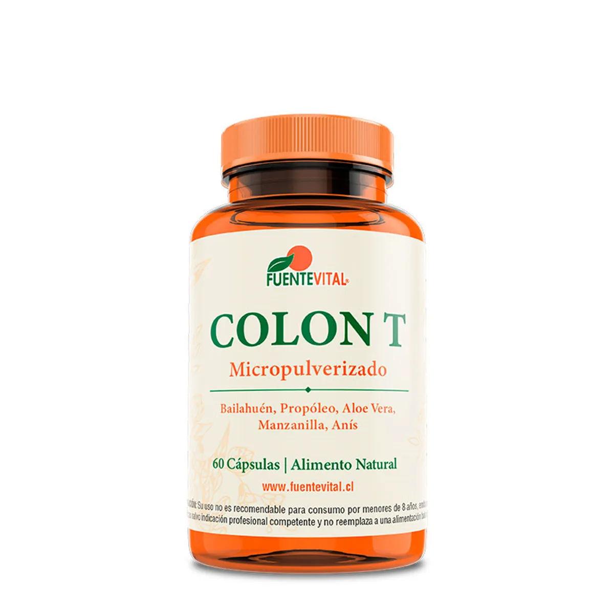 FUENTEVITAL - Colon T / Colmax T  Fv 3 Frascos 60 Capsulas c/u