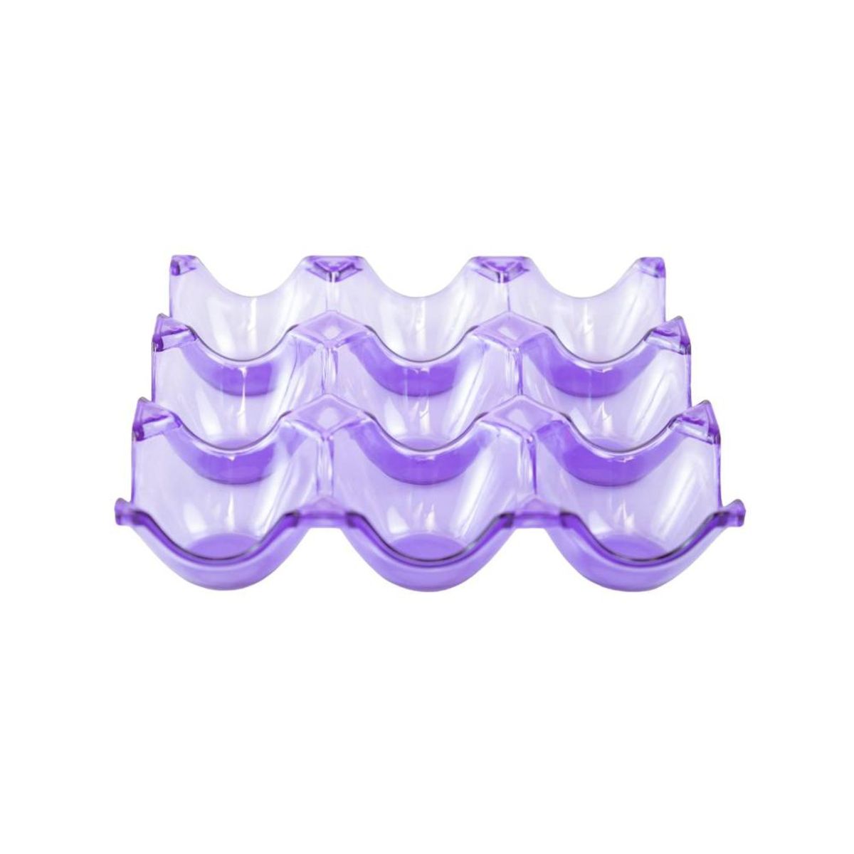 KITCHENWARE - ORGANIZADOR PARA HUEVOS MORADO CASASUNCO