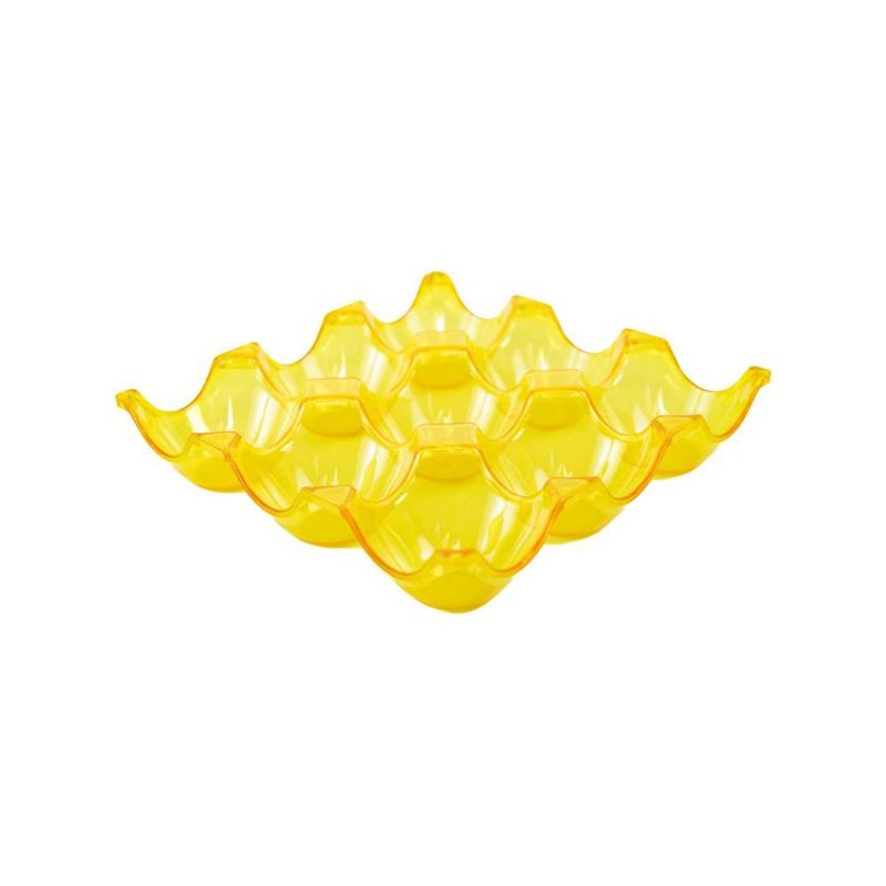KITCHENWARE - ORGANIZADOR PARA HUEVOS AMARILLO CASASUNCO