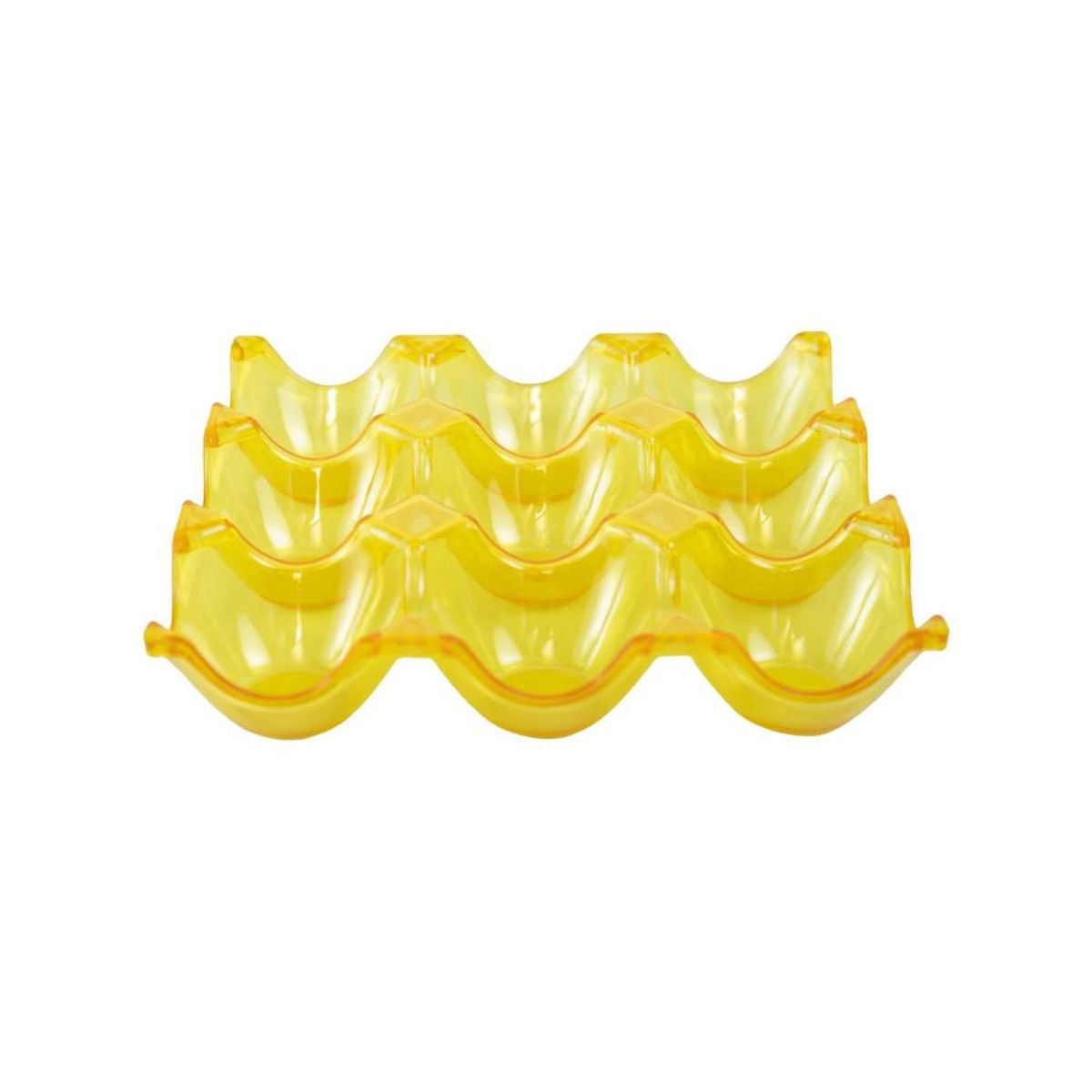 KITCHENWARE - ORGANIZADOR PARA HUEVOS AMARILLO CASASUNCO