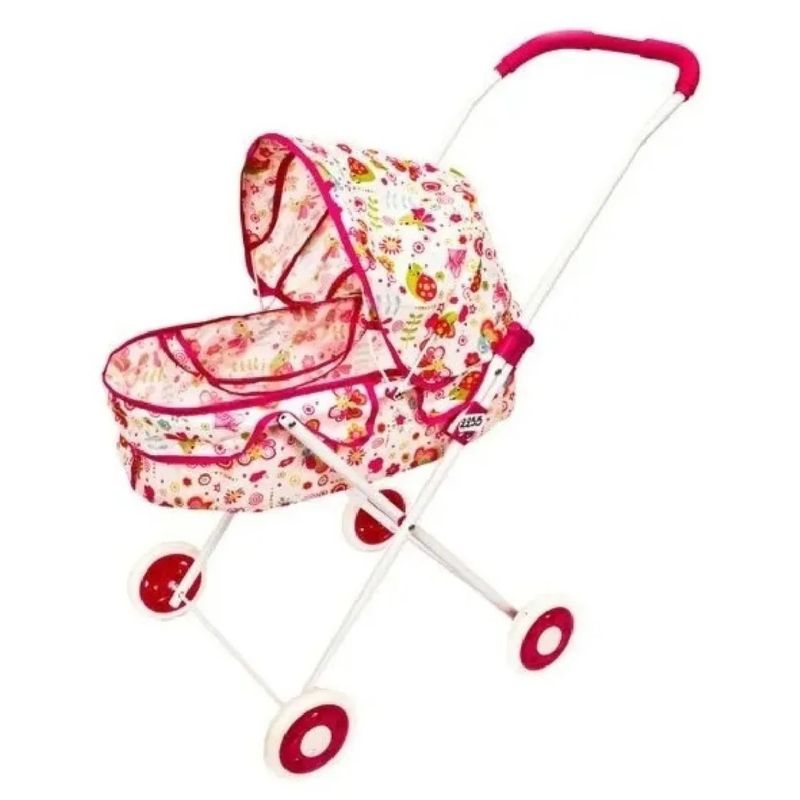 SCOCHE - Coche metálico moisés para muñecas