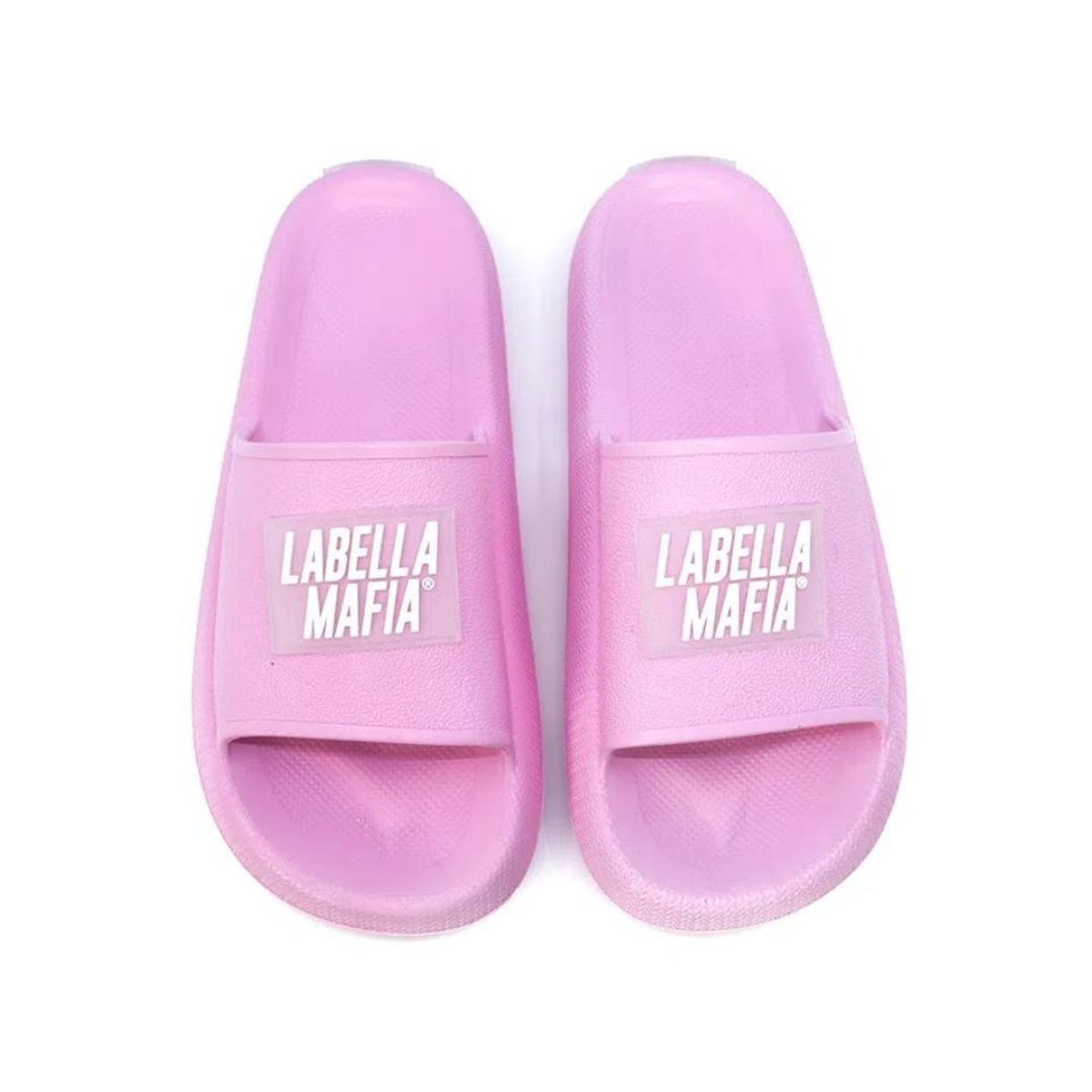 LABELLAMAFIA - Sandalias Slide Rosadas