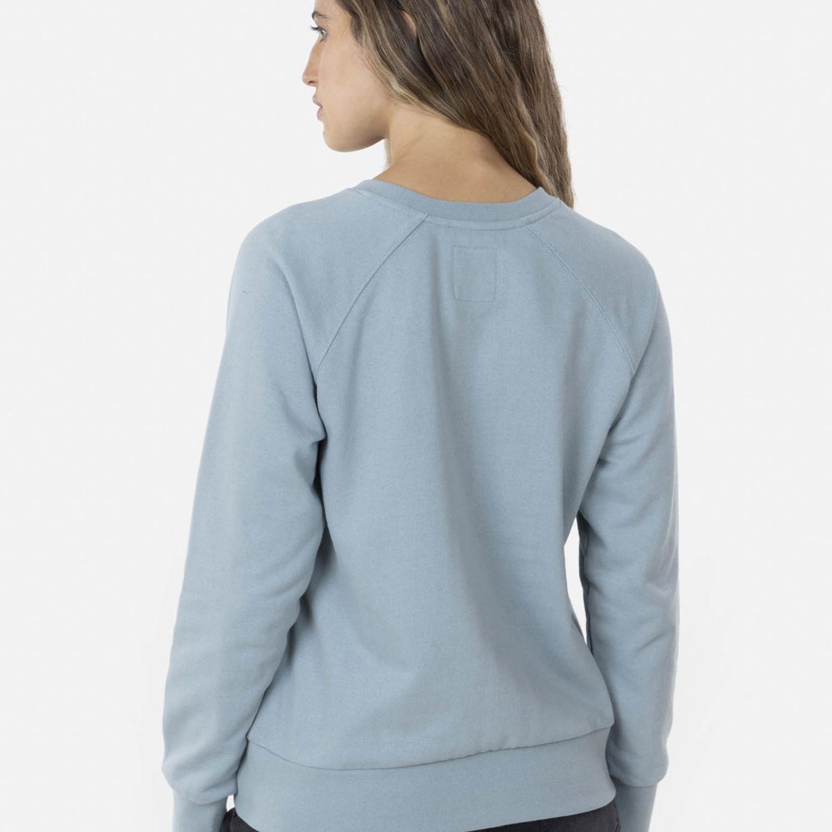 MAUI AND SONS - Poleron PURPLE WAVE CREW Mujer Azul Maui and Sons