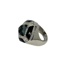 CAMILLE LUCIE - Anillo Enchapado en Rodio
