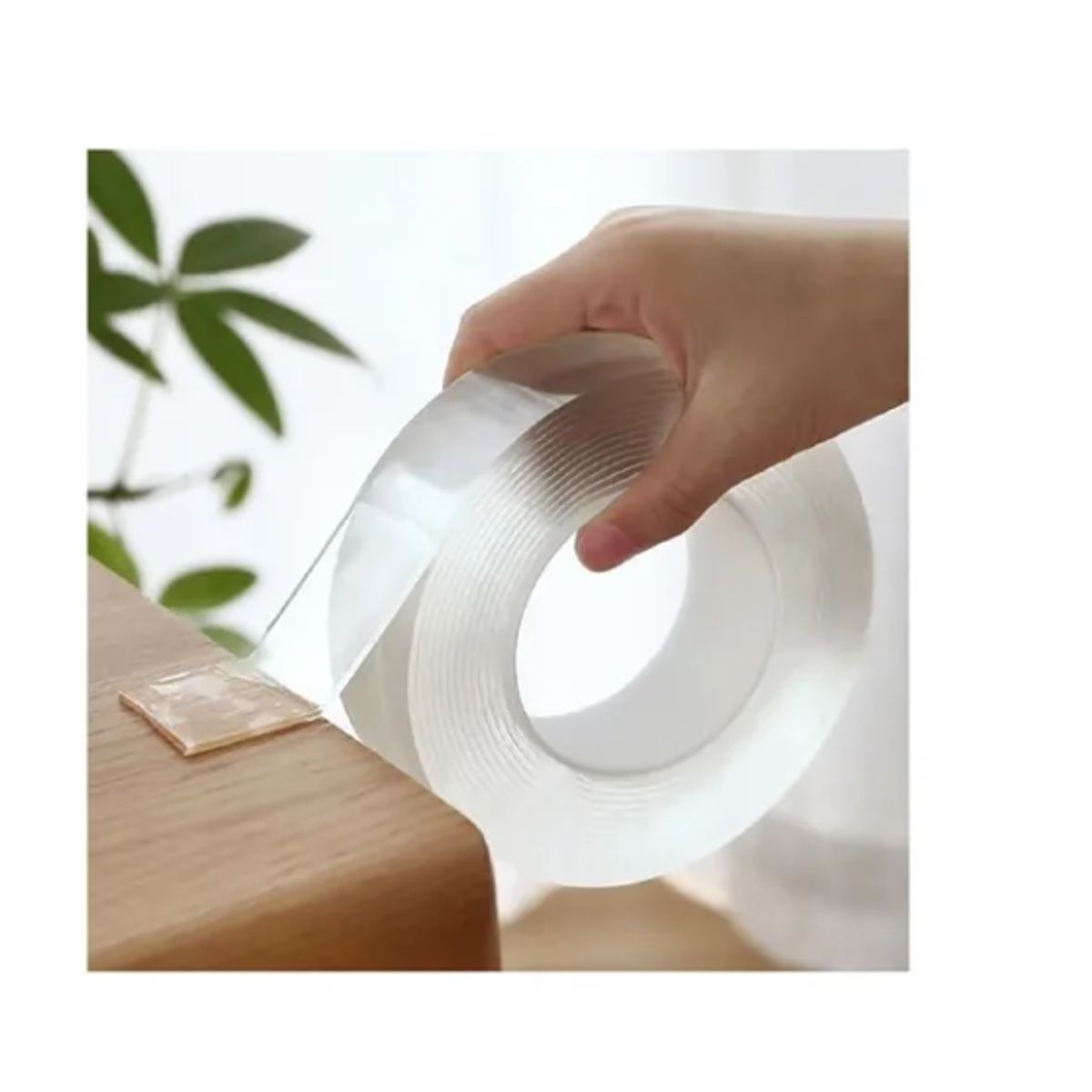 GENERICO - Pack X2 Cinta Doble Contacto Cinta Doble Faz Cinta Magica